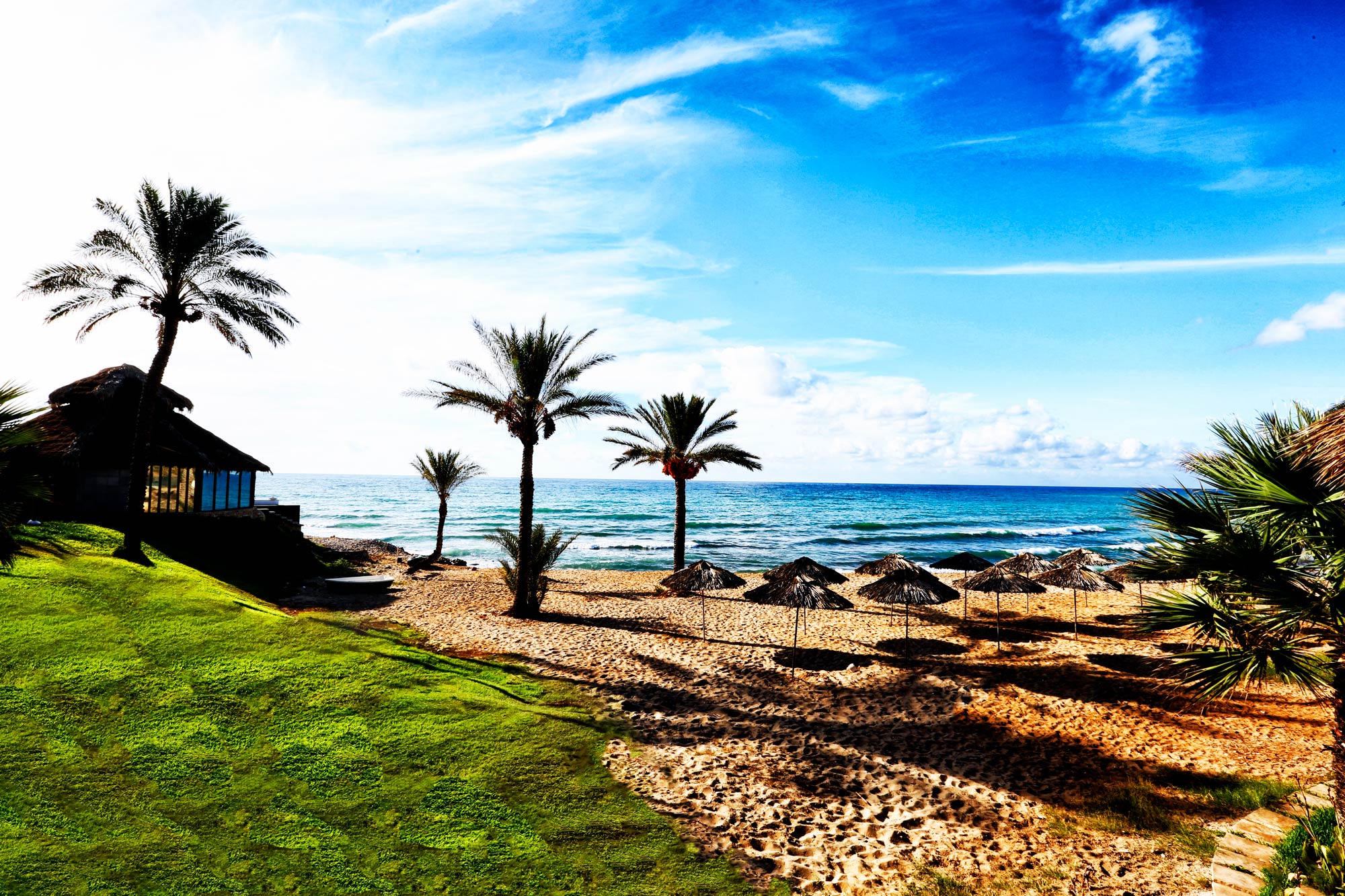 Sunset Bungalow with a Sea view